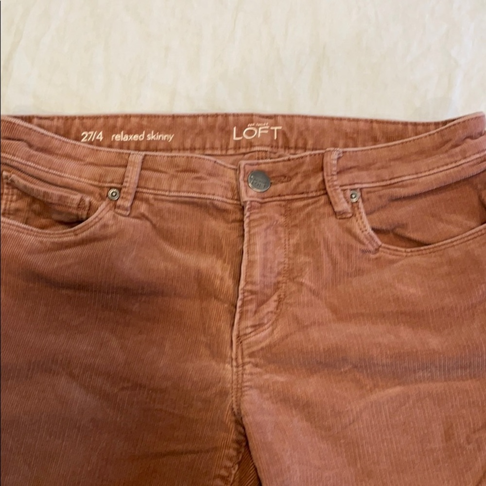 LOFT relaxed skinny cords